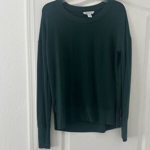 Athleta Dark Green Long Sleeve Top